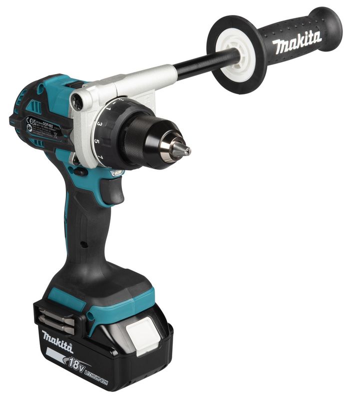 Makita DDF492RTJ Borrskruvdragare 18V LXT (2x5,0ah)
