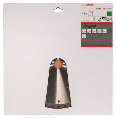Bosch Sågklinga 305mm 40T (Universalklinga Trä)