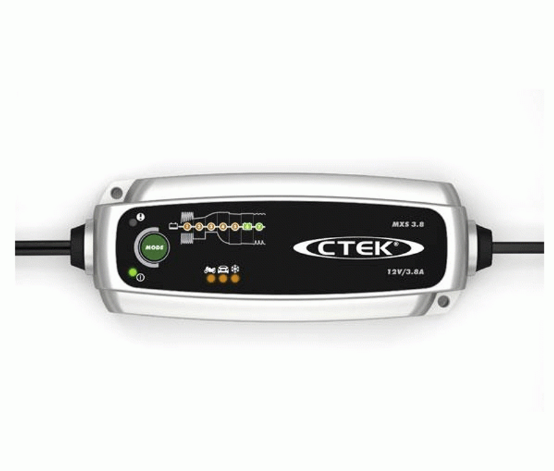 CTEK MXS 3,8 Batteriladdare 12V (1,2 - 85 ah)