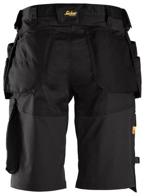 Snickers Shorts 6151 AllroundWork Stretch Hölsterfickor Svart Strl 42