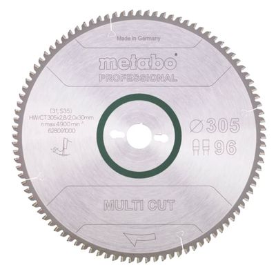 Metabo Multi Cut Professional Sågklinga 305x30 mm 96T FZ/TZ