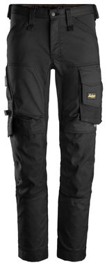Snickers Arbetsbyxa 6341 AllroundWork Stretch Svart Strl C156