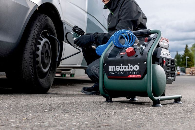 Metabo Power 160-5 18 LTX BL OF batteridriven kompressor (utan batteri)