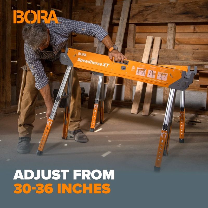 BORA Speedhorse XT Höjdjusterbar arbetsbock Par