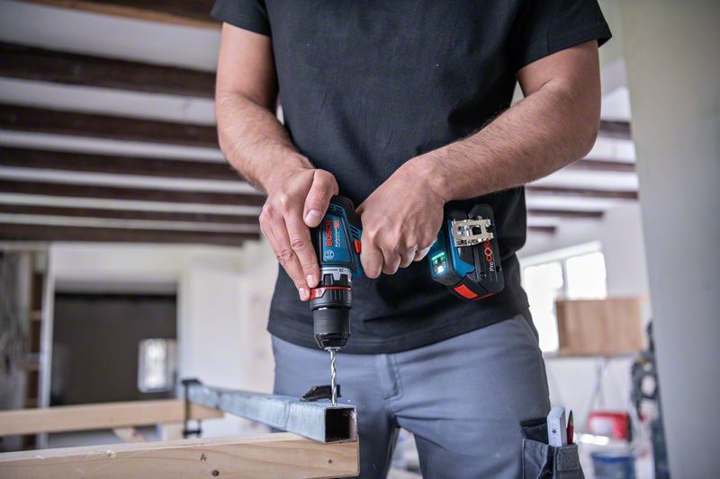 Bosch GSR 18V 90 FC Borrskruvdragare 18V FlexiClick (2x4,0ah)