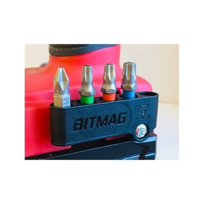 BitMag Bits & borrhållare Komposit Blå Med Magnet