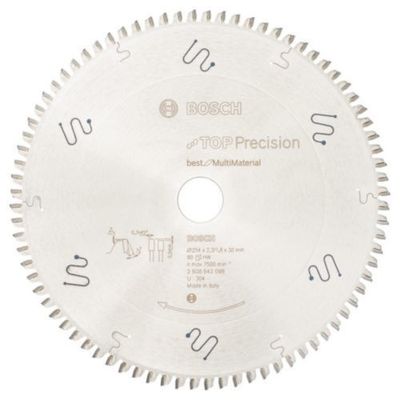 Bosch Sågklinga 254mm 80T (Top Precision)