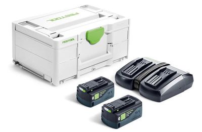 Festool Energi-set SYS 18V 2x5,2/TCL6DUO Batteripaket