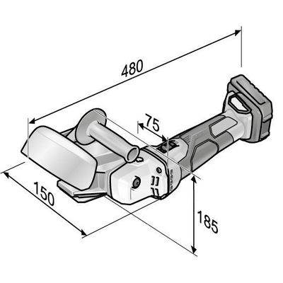 Flex Rännkroksfräs RFE40 18.0-EC/5.0 Set