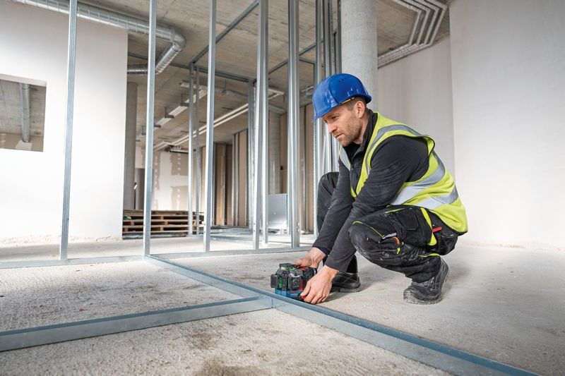 Bosch GLL 18V-120-33 CG Kors-/Linjelaser 18V (utan batterier)