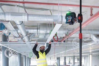 Bosch GLL 3-80 CG SOLO Kors-/Linjelaser 3x360° Grön