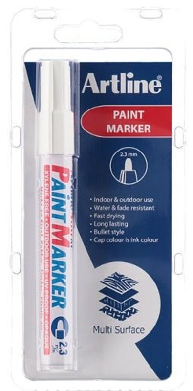 Artline Märkpenna 400XF Vit SB-Pack