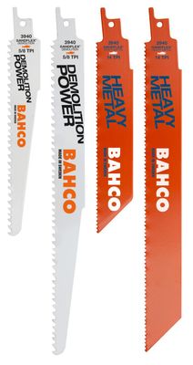 Bahco Tigersågbladsats HDD tjock metall & rivning 5-P