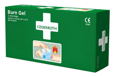 Cederroth Burn Gel Dressing 2 sterila kompresser 10x10cm