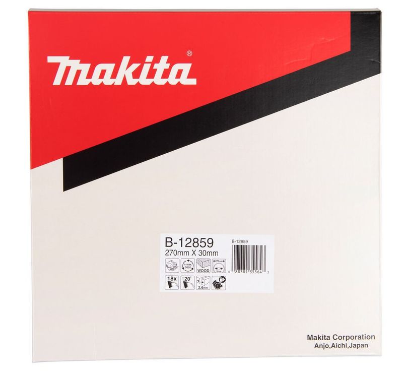 Makita B-12859 Cirkelsågsklinga 270x30mm (MakForce)