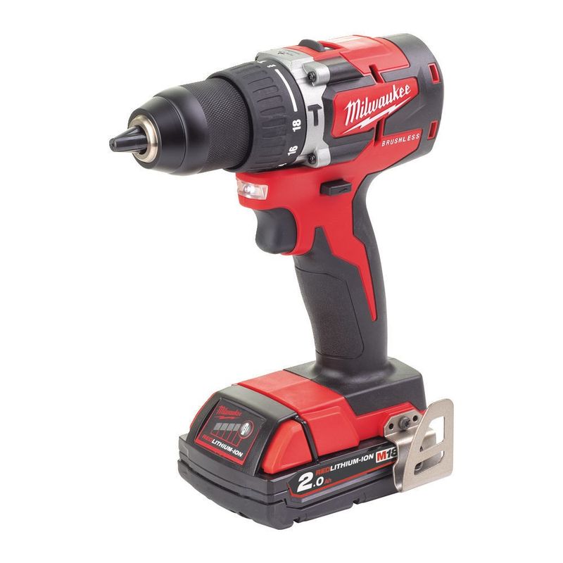 Milwaukee M18 CBLPD-202C Slagborrmaskin 18V