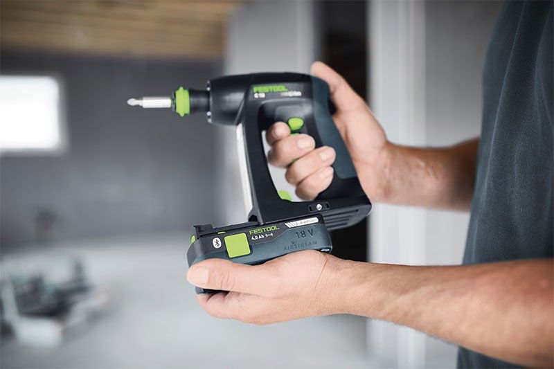 Festool C 18 LI 3,1-Compact Borr-/Skruvdragare 18V (2x3,1ah)