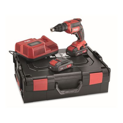 Flex Gipsskruvdragare DW45 18.0-EC Set