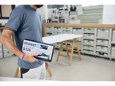 Festool Slippapper Granat D125 GR-Set