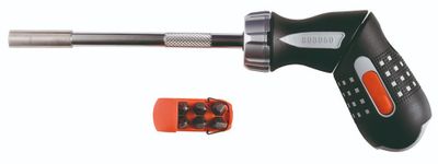 Bahco 808050P  Bitsspärrskruvmejsel med pistolgrepp med 6st bits