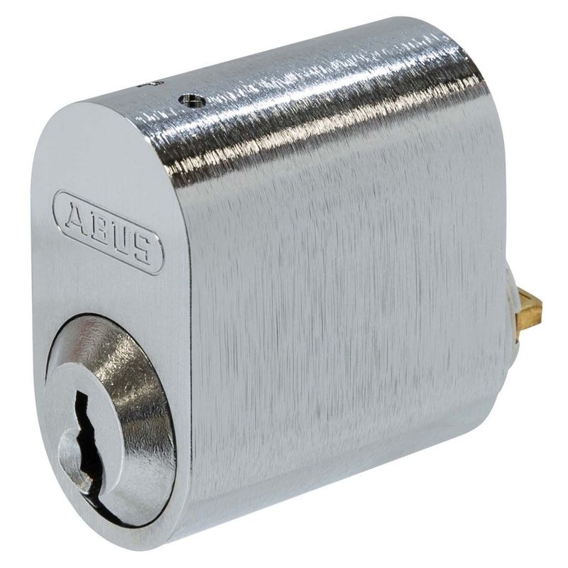 ABUS Oval Låscylinder Nickel