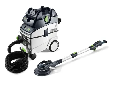 Festool Vägg- och takslip PLANEX LHS 2 225 EQI/CTL 36-Set med dammsugare