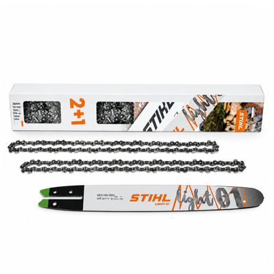 Stihl Svärd- och kedjepaket 35 cm 3/8" P 1,1 mm 50 drivlänkar (MS 171, MS 181)