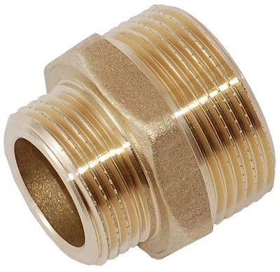Isiflo sexkantnippel 1 1/4"x1" utv G