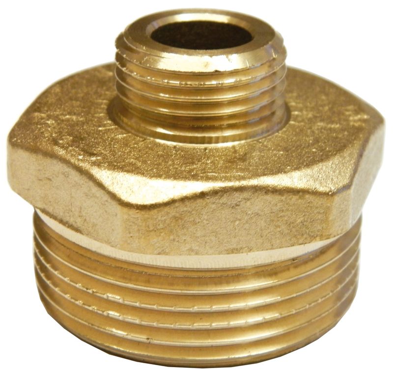 Isiflo sexkantnippel 1 1/4"x1/2" utv