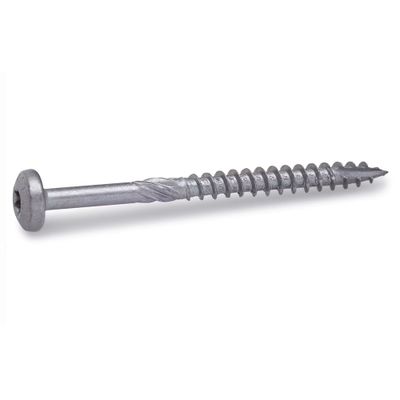 FAST Träskruv TKT 6,0x80 mm Zn-4 100 st