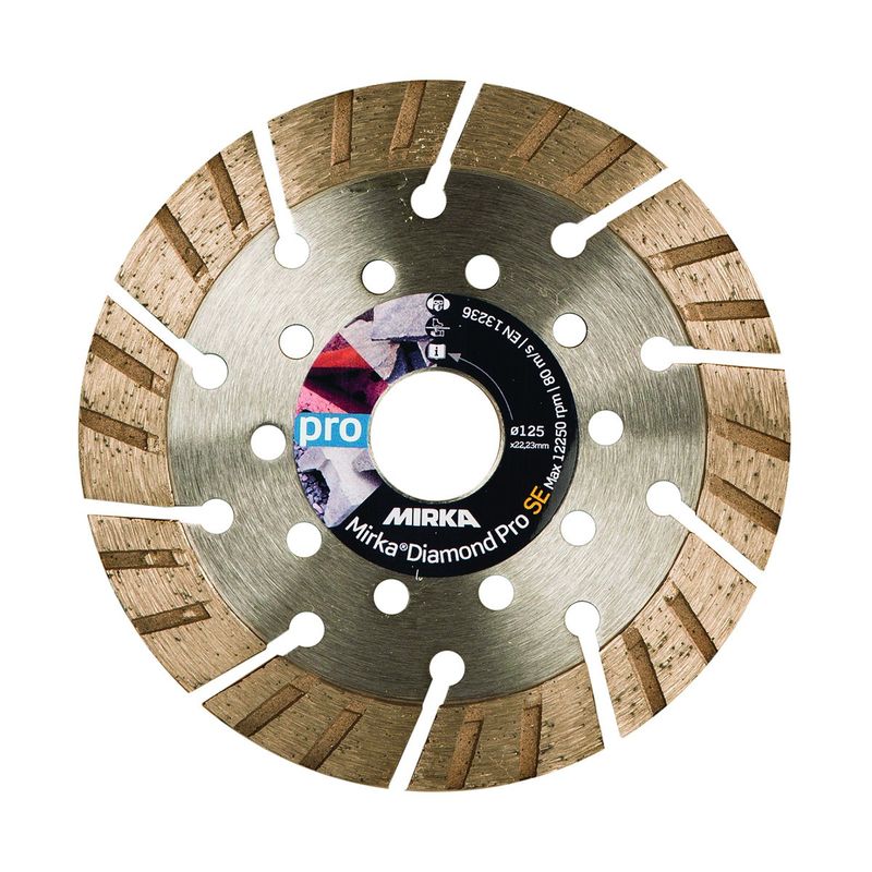 Mirka Diamond PRO Diamantkapskiva 125 x 22,2 mm