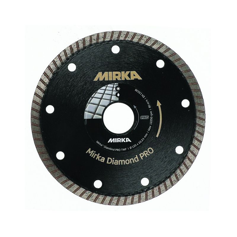 Mirka Diamond PRO TWF Diamantkapskiva 125 x 22,2 mm