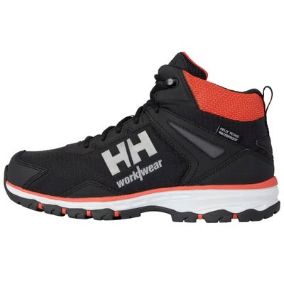 Helly Hansen Workwear Chelsea Evolution 2 Mid O6 Yrkessko Svart/Orange Stl 36
