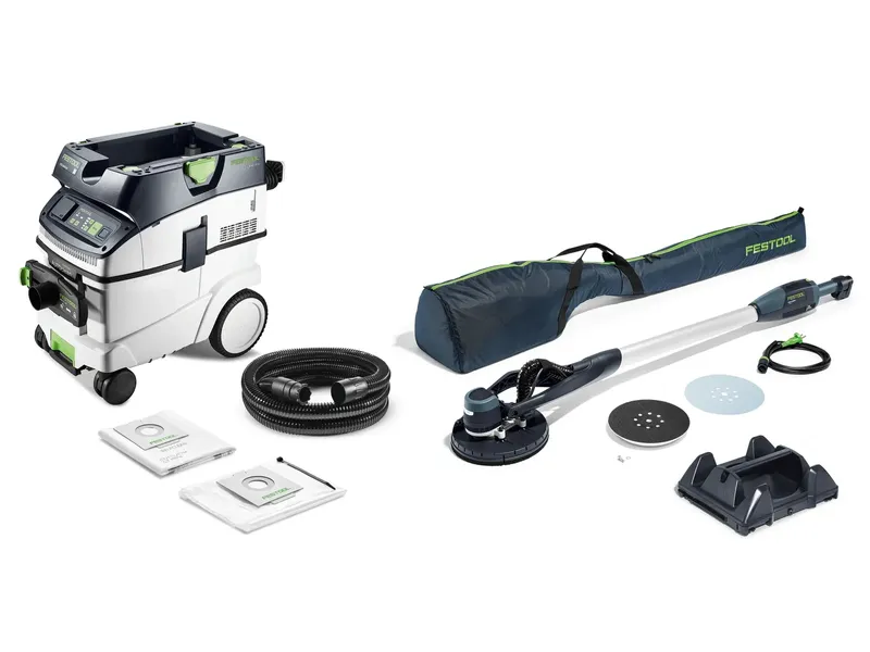 Festool Vägg- och takslip PLANEX easy LHS-E 225/CTL 36-Set med dammsugare
