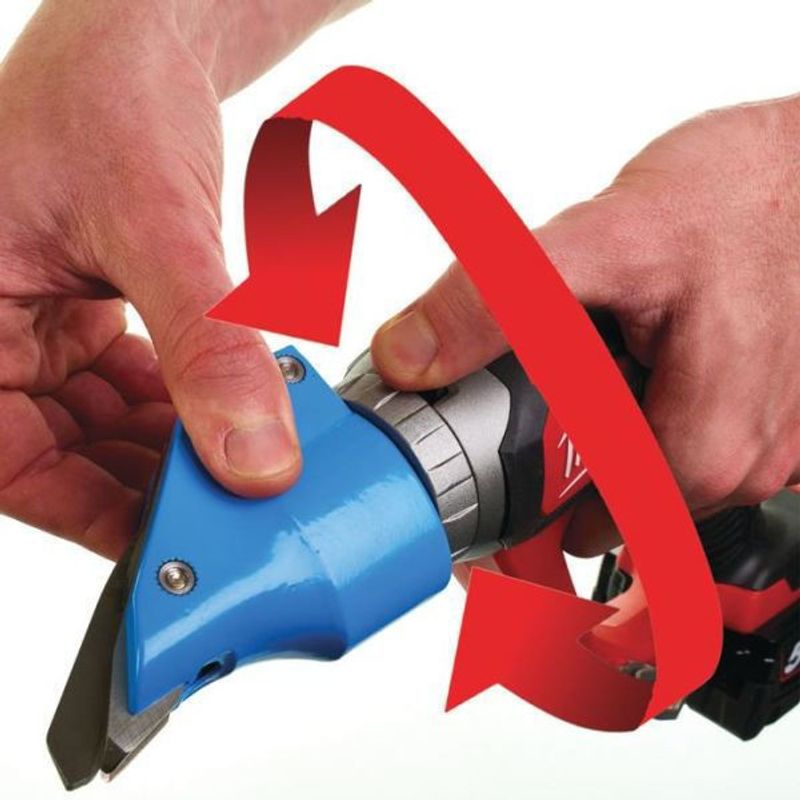 Milwaukee M18 BMS20-0 Plåtsax 18V (Naken)