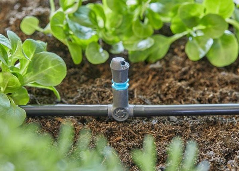 Gardena Micro-Drip-System T-koppling med spridarfäste 4,6 mm (3/16") x10