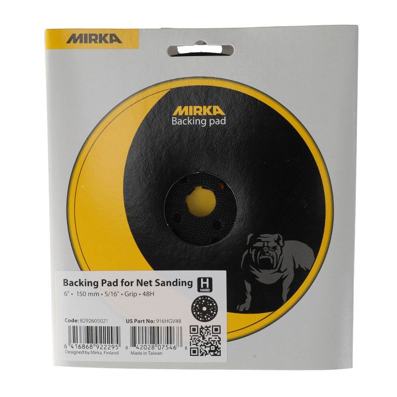Mirka Underlagsplatta 150mm 5/16" Grip 48H