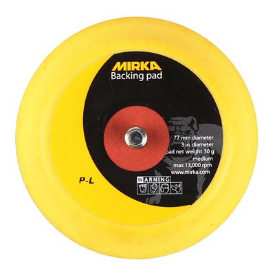 Mirka Underlagsplatta 77 mm 1/4" PSA Medium