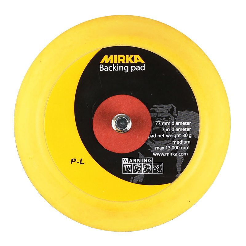 Mirka Underlagsplatta 77 mm 1/4" PSA Medium