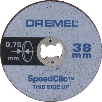 Dremel Finkapskiva 409 Tunn  38mm EZ SpeedClic
