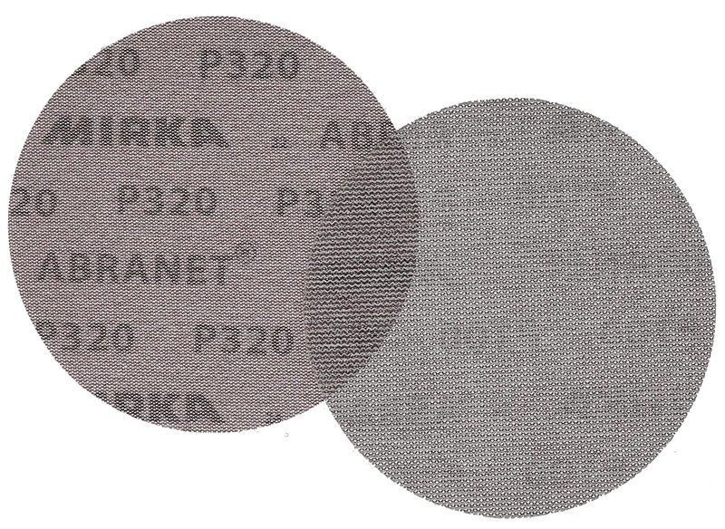 Mirka Abranet Nätslippapper 150mm 50st/frp - Effektiv Dammfri Slipning
