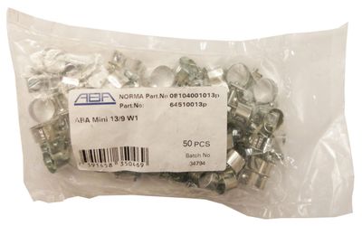 Gelins-KGK slangklämma 50-PACK9-10,5 mini 50 st/frp