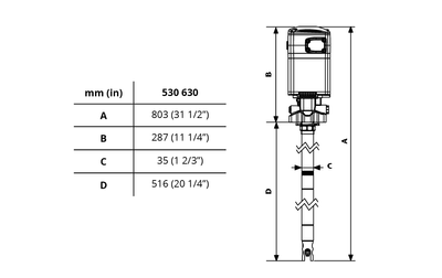 Samoa smörjpump 18-20 kg 60:1