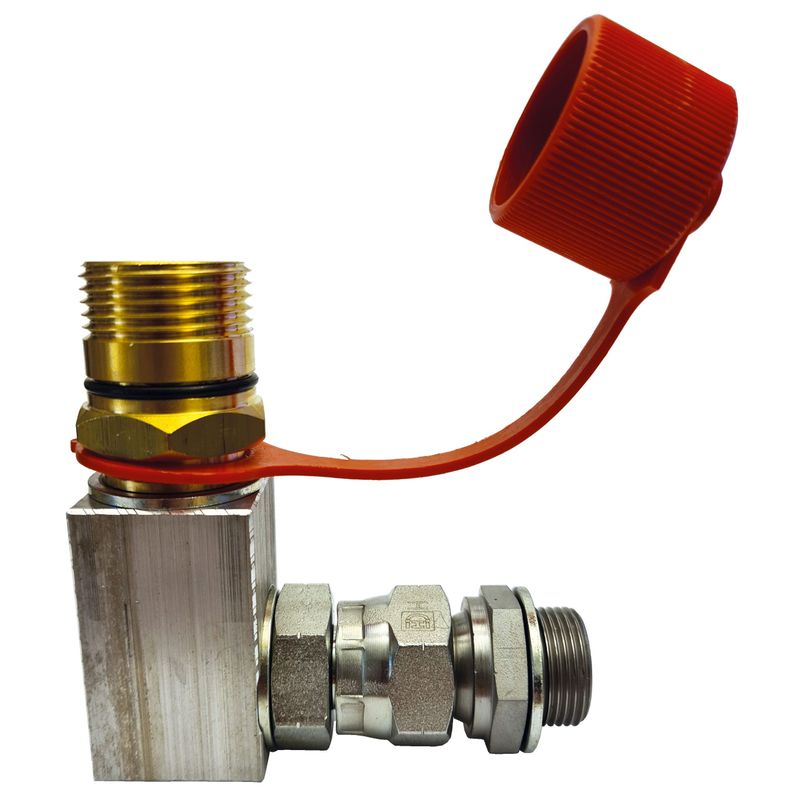 Tubi adapter M22X1,5 90 grader