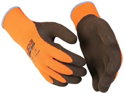 Guide 158 Varmfodrad Arbetshandske Latexbelagd Stl 8