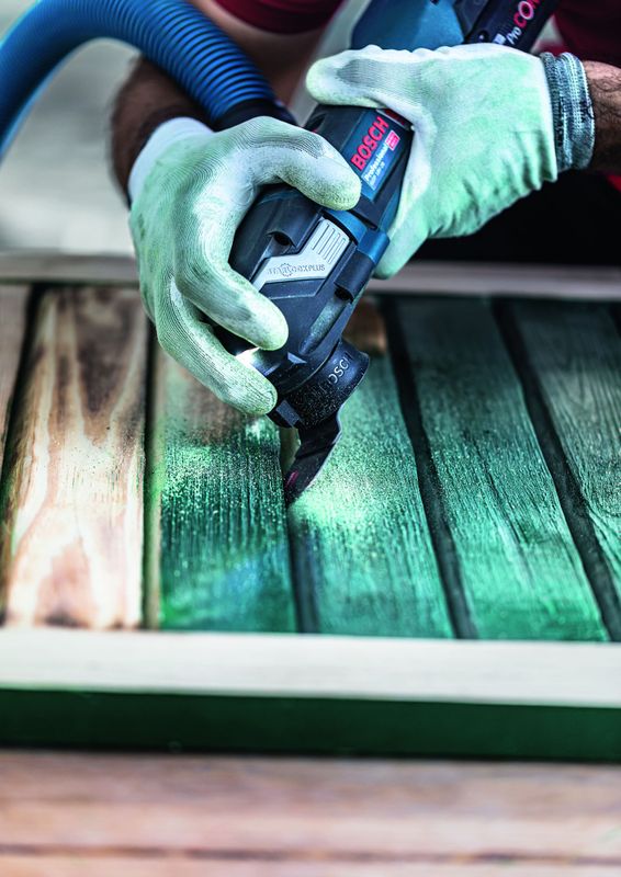Bosch Expert Sanding Finger (Expert slipfinger) grov AVZ 32 RT4 slipplatta för multiverktyg 32 x 50 mm