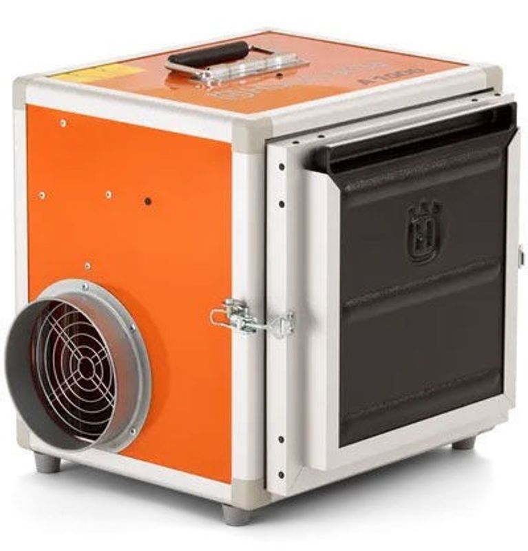 Husqvarna A1000 Luftrenare 1000m3/h, förfilter+H13