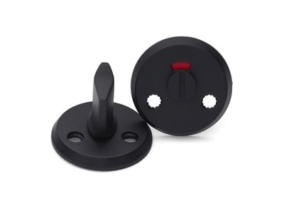 Habo WC-beslag A262 Svart SB
