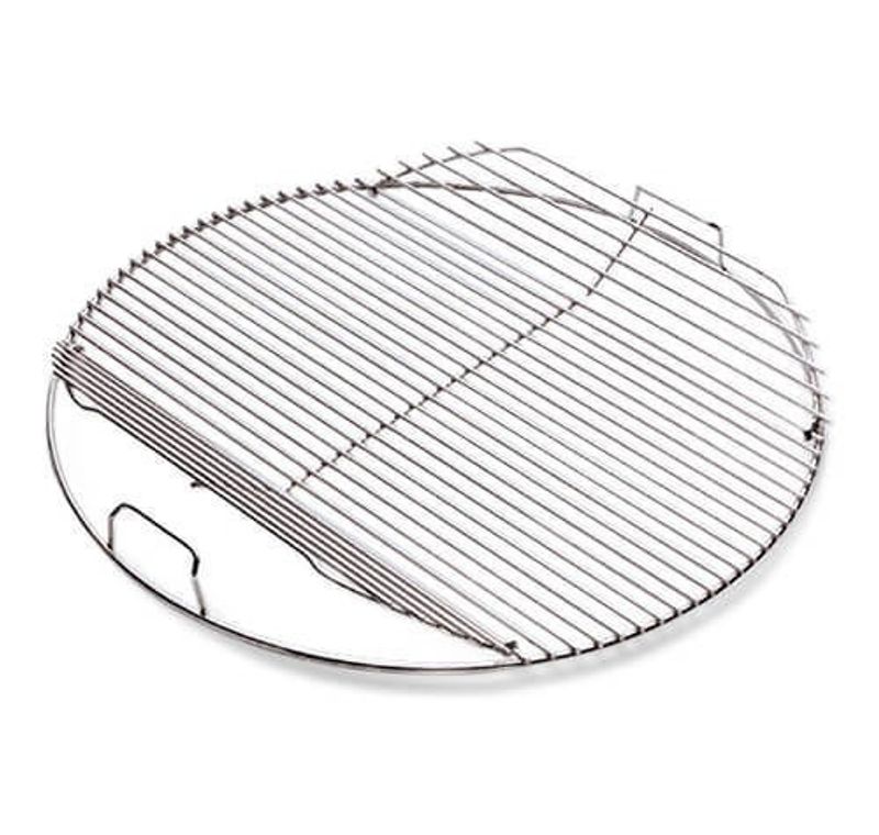 Weber 7437 Grillgaller med vikkant, rostfritt stål - 57 cm