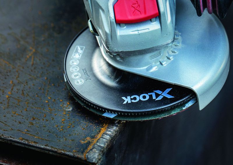 Bosch Expert R781 Prisma Ceramic X-LOCK fiberslipskiva, 115mm 22,23 mm 5st för Stål, Plåt i rostfritt stål